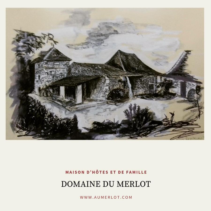 Domaine Du Merlot Sainte-Sabine-Born Dış mekan fotoğraf